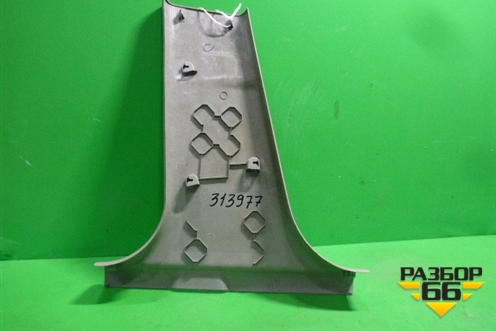 Обшивка стойки центральная нижняя правая (9650246377) для Peugeot 207 с 2006-2015г