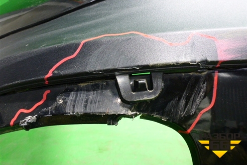 Бампер задний (после 2014г под парктроник) (51127366379) для BMW X3 F25 с 2010-2017г (Х3 Ф25)