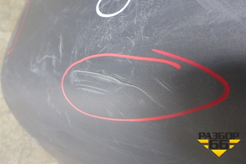 Бампер задний (после 2009г под парктроник) (4L0807511B) для Audi Q7 c 2005-2015г (Ку 7)