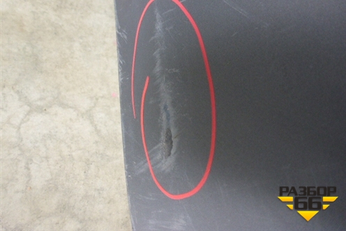 Бампер задний (после 2009г под парктроник) (4L0807511B) для Audi Q7 c 2005-2015г (Ку 7)