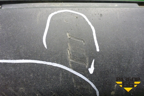 Бампер передний (до 2018г под парктроник и омыватели) (620224CM3H) для Nissan X-Trail (Т32) с 2014г (Хтраил)