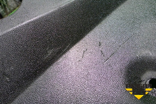 Обшивка багажника (на заднюю панель) (735384635) для Fiat Bravo с 2006г (Браво)