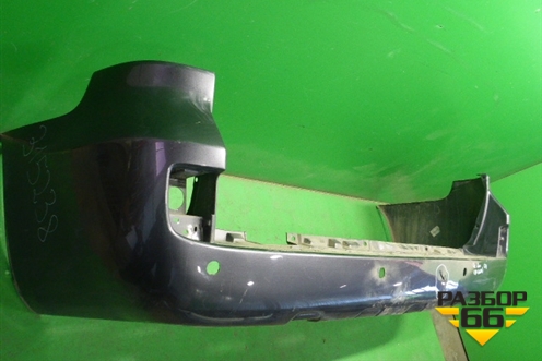 Бампер задний (до 2015г под парктроник) (5215960260) для Toyota Land Cruiser (200) с 2008г (Ленд Крузер)