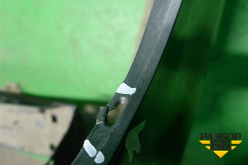 Бампер задний (до 2015г под парктроник) (5215960260) для Toyota Land Cruiser (200) с 2008г (Ленд Крузер)