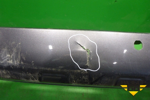 Бампер задний (до 2015г под парктроник) (5215960260) для Toyota Land Cruiser (200) с 2008г (Ленд Крузер)