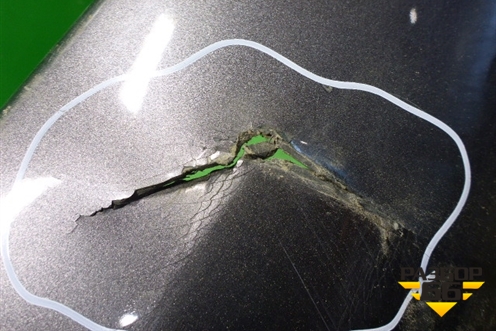 Бампер задний (до 2015г под парктроник) (5215960260) для Toyota Land Cruiser (200) с 2008г (Ленд Крузер)