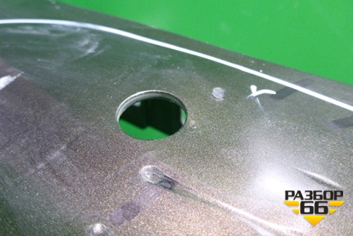 Бампер задний (после 2012г AMG под парктроник) (A2048857933) для Mercedes Benz GLK-Klass X204 с 2008г (ГЛК)