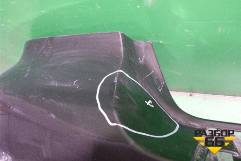 Бампер задний (после 2012г AMG под парктроник) (A2048857933) для Mercedes Benz GLK-Klass X204 с 2008г (ГЛК)