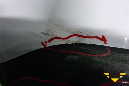 Бампер задний (85022JU14H) для Nissan X-Trail (Т31) с 2007-2014г (Хтраил)