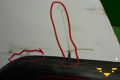 Бампер задний (85022JU14H) для Nissan X-Trail (Т31) с 2007-2014г (Хтраил)