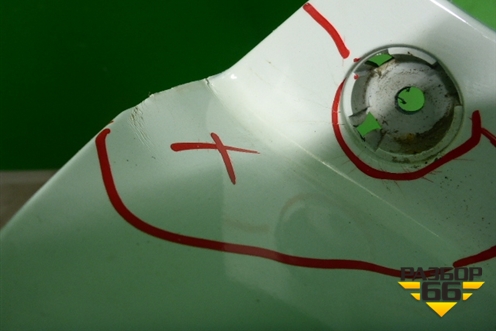 Бампер задний (85022JU14H) для Nissan X-Trail (Т31) с 2007-2014г (Хтраил)