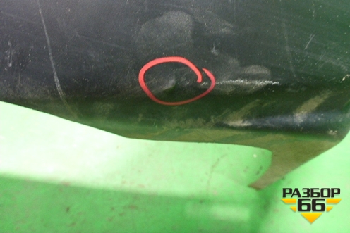 Бампер задний (85022JU14H) для Nissan X-Trail (Т31) с 2007-2014г (Хтраил)