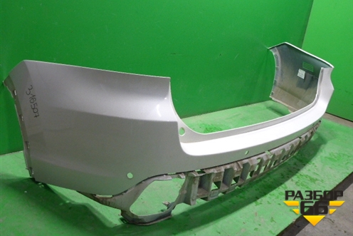 Бампер задний (под парктроник) (521590E060) для Toyota Highlander с 2013-2021г (Хайлендер)