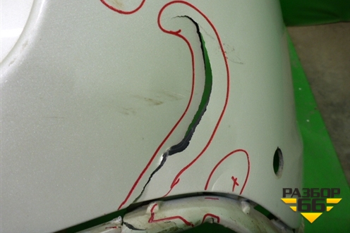 Бампер задний (под парктроник) (521590E060) для Toyota Highlander с 2013-2021г (Хайлендер)