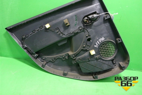 Обшивка двери задней правой под механику (829A03540R) для Renault Logan II с 2012г (Логан)