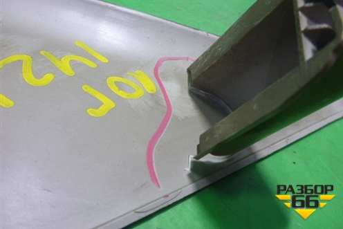 Обшивка стойки задняя верхняя левая для Renault Logan II с 2012г (Логан)