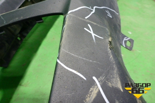 Юбка переднего бампера (до 2010г под парктроник) (51117158202) для BMW X5 E70 с 2007-2013г (Х5 Е70)