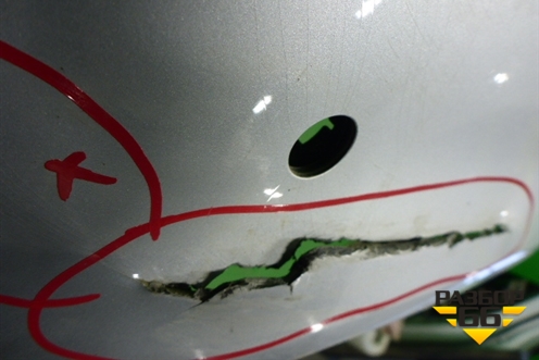 Бампер задний (без юбки под парктроник) (A1178850025) для Mercedes Benz CLA C117 с 2013г (ЦЛА)