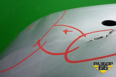 Бампер задний (без юбки под парктроник) (A1178850025) для Mercedes Benz CLA C117 с 2013г (ЦЛА)