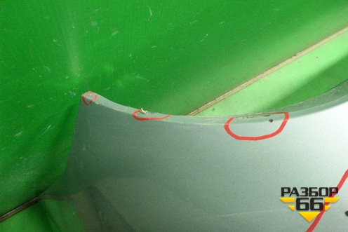 Бампер задний (без юбки под парктроник) (A1178850025) для Mercedes Benz CLA C117 с 2013г (ЦЛА)