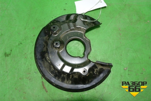 Кожух тормозного диска задний левый (1Q0615612F) для Skoda Yeti с 2009г (Етти)