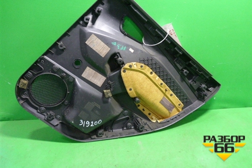 Обшивка двери задней левой под механику (хетчбэк) (BM51A27407A) для Ford Focus 3 с 2011г (Фокус)