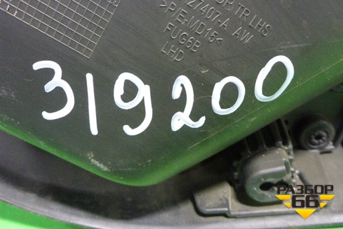 Обшивка двери задней левой под механику (хетчбэк) (BM51A27407A) для Ford Focus 3 с 2011г (Фокус)