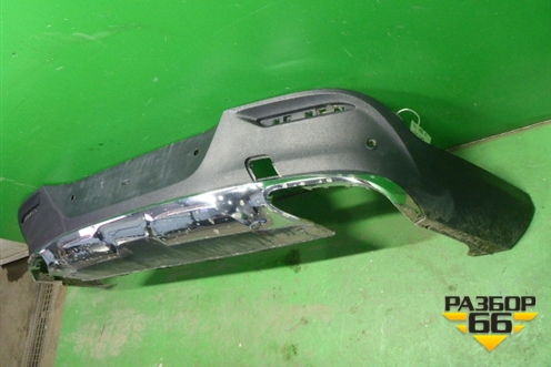 Юбка заднего бампера (AMG под парктроник) (A2928851625) (A2928851425) для Mercedes Benz GLE-Klass (купе) C292 с 2015г (ГЛЕ)