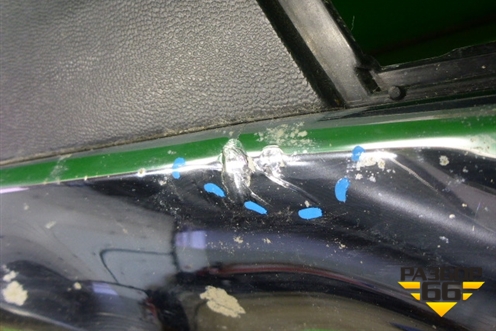 Юбка заднего бампера (AMG под парктроник) (A2928851625) (A2928851425) для Mercedes Benz GLE-Klass (купе) C292 с 2015г (ГЛЕ)