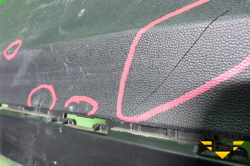 Юбка заднего бампера (только на дизель под парктроник) (A2928850425) для Mercedes Benz GLE-Klass (купе) C292 с 2015г (ГЛЕ)