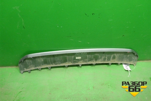 Накладка переднего бампера (4M0807733D) для Audi Q7 c 2015г (Ку 7)