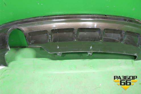 Юбка заднего бампера (после 2012г под парктроник) (8R0807521AS) для Audi Q5 c 2008-2017г (Ку 5)