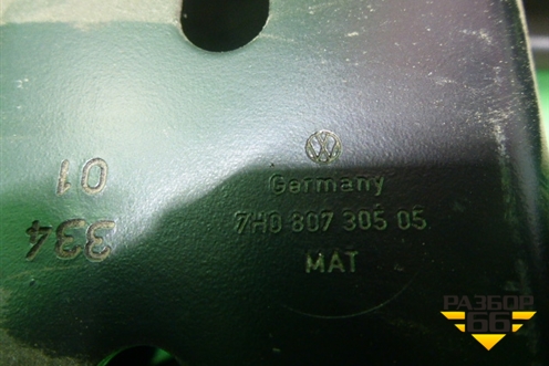 Усилитель заднего бампера (новый) (7H080730505) для Volkswagen Transporter T5 с 2003-2015г (Транспортер Т5)