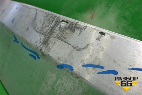 Усилитель заднего бампера (5217178010) для Lexus NX 200 с 2014-2021г (НХ)