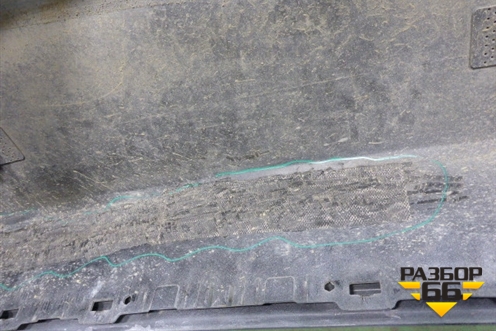 Бампер задний (седан под парктроник) (96696013) для Chevrolet Aveo (Т300) с 2011г (Авео Т300)