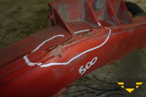 Горловина залива масла  (0391791) для DAF XF 105 с 2005г (ХФ)