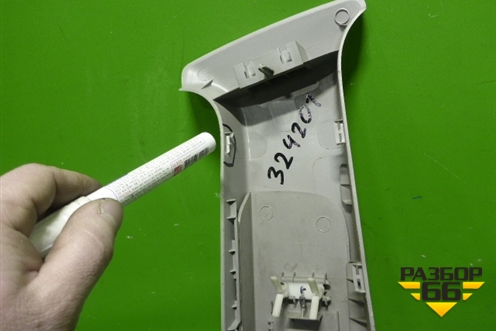 Обшивка стойки центральная верхняя левая (93370267) для Opel Astra H с 2004-2015г (Астра Аш)