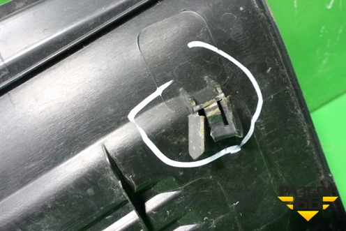 Накладка заднего бампера (до 2012г) (5216260040) для Toyota Land Cruiser (200) с 2008г (Ленд Крузер)