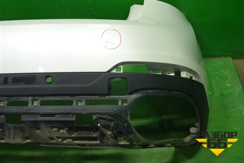 Бампер задний (под парктроник) (51127319876) для BMW X6 F16 с 2014г (Х6 Ф16)