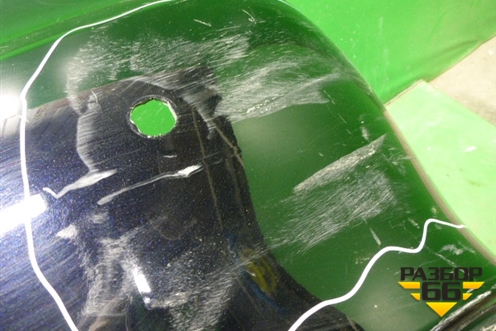 Бампер задний (после 2014г под парктроник) (5215906A30) для Toyota Camry V50 с 2011-2018г (Камри)