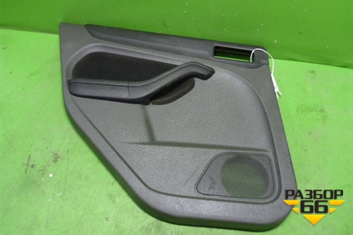 Обшивка двери задней левой под электрику (универсал) (4M51A27407E) для Ford Focus 2 с 2005-2008г (Фокус)