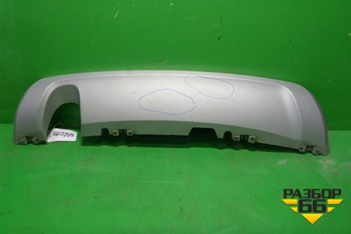 Накладка заднего бампера (850700171R) для Nissan Terrano с 2014г (Терано)