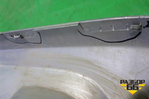 Накладка заднего бампера (850700171R) для Nissan Terrano с 2014г (Терано)