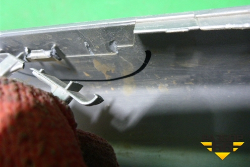 Накладка заднего бампера (850700171R) для Nissan Terrano с 2014г (Терано)