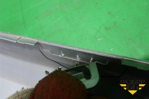 Накладка заднего бампера (850700171R) для Nissan Terrano с 2014г (Терано)