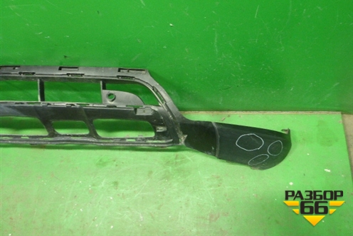 Юбка переднего бампера (под парктроник) (A2538850665) для Mercedes Benz GLC-Klass X253  с 2015г (ГЛЦ)