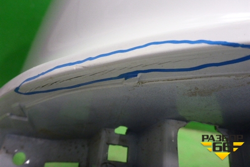 Бампер задний (после 2014г под парктроник) (7P5807421B) для Porsche Cayenne с 2010-2017г (Каен)