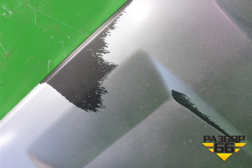 Накладка переднего бампера (4M0807733D) для Audi Q7 c 2015г (Ку 7)