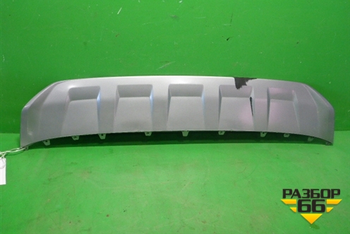 Накладка переднего бампера (4M0807733D) для Audi Q7 c 2015г (Ку 7)