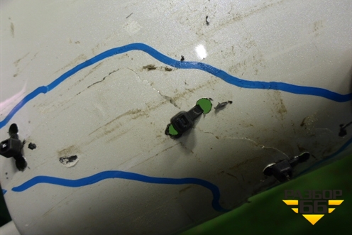 Бампер задний (до 2017г под парктроник) (5215960500) для Toyota Land Cruiser Prado(150) с 2009г (Ленд Крузер Прадо)